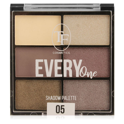 TF Палетка теней для век 6-ти цветная EVERY ONE тон 05 бежево-розовый CTE37