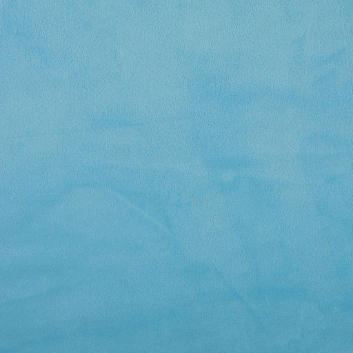 Ткань для рукоделия, плюш, голубой, лоскут 50 × 50 см