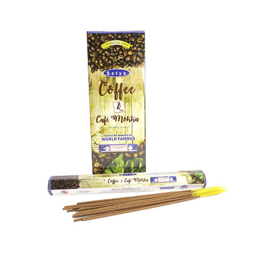Благовония Satya Hexa Coffee & Cafe Mokka Кофе аромапалочки