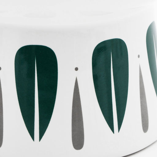 Миска керамическая Листья 150 мл 13 x 9 cм белая - Пижон фото 4