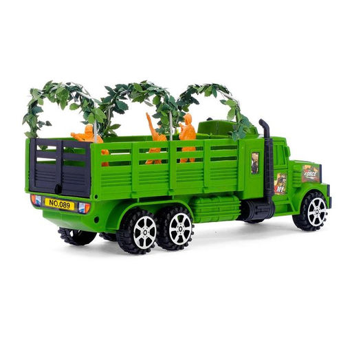 Грузовик инерционный Военный, с солдатами - Simaland фото 3