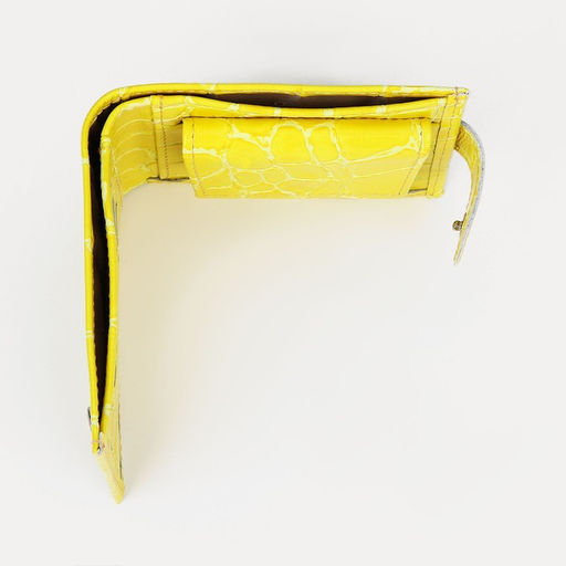 Кошелёк на кнопке, цвет жёлтый - Simaland фото 3