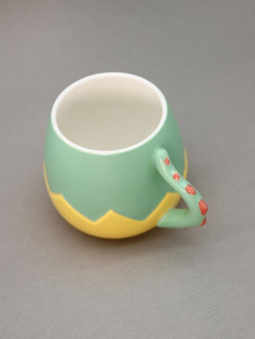 Кружка Dino egg, green