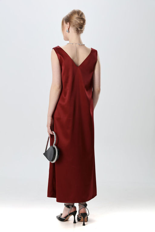 Платье NIKVA н1014-1 бордо  фото 4