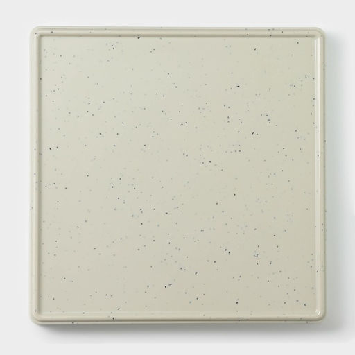 Блюдо сервировочное «Мрамор», 24.5×2.5 см, серое