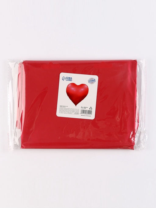 Воздушный шар фольгированный 68 Сердце красное - Страна карнавалия фото 4