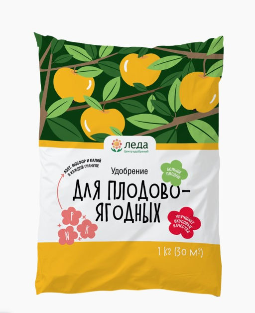 ЛЕДА Удобрение для Плодово-Ягодных 1 кг  фото 2