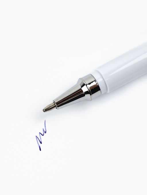 Цена за 10 шт. Ручка с колпачком Сияй ярче всех, синяя паста, 1.0 мм