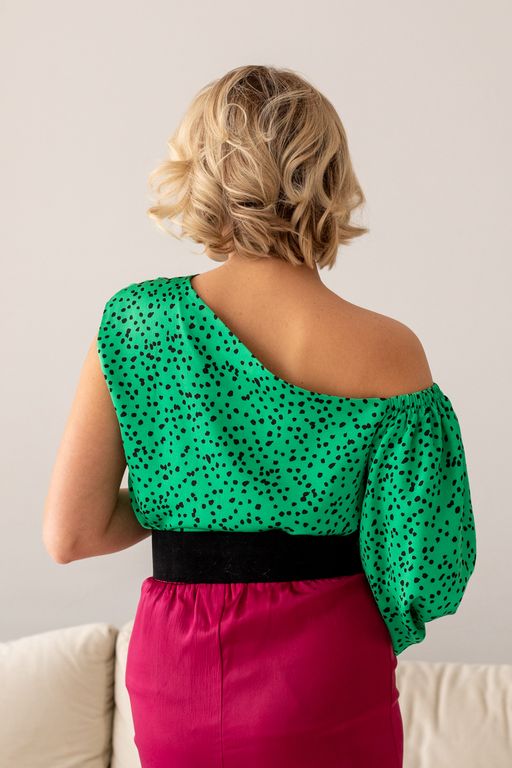 Блузка ТБ-76 зеленый