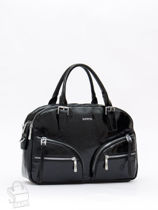 Сумка женская  5610L black Velina Fabbiano-Safenta  в Новосибирске