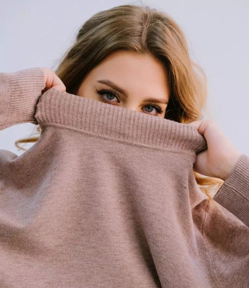 Водолазка #МСК07, коричневый