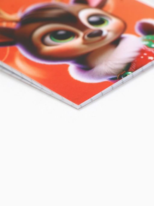 Цена за 32 ш. Блокнот детский, А7, 16 л. Волшебные пушистики МИКС