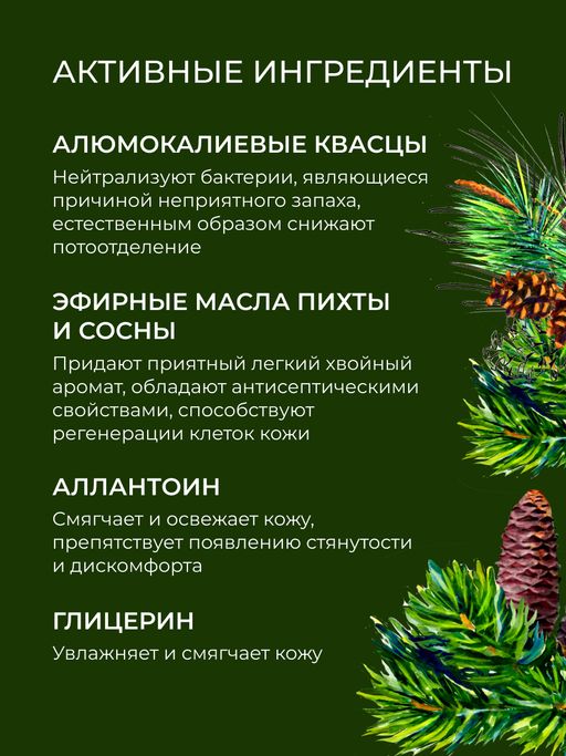 Дезодорант Хвойный - Siberina фото 4