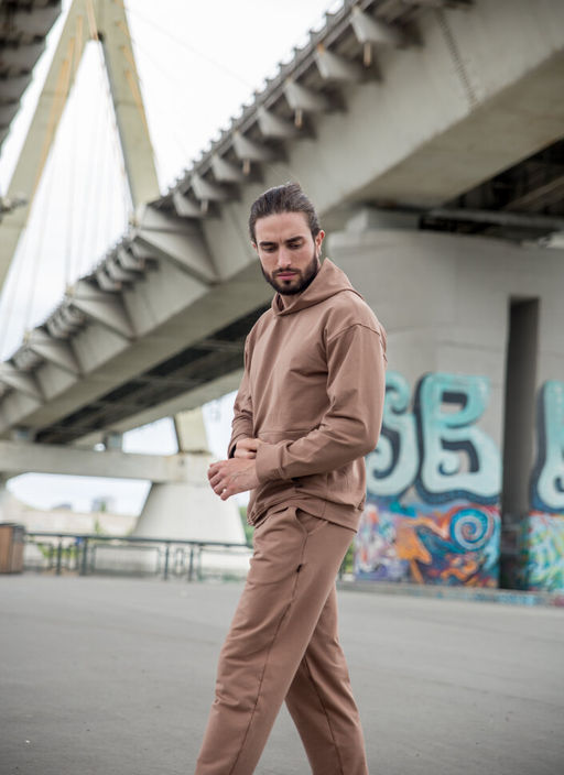 95% ХЛОПОК футер 2х нитка Костюм c толстовкой мужской - Knitka wear фото 8