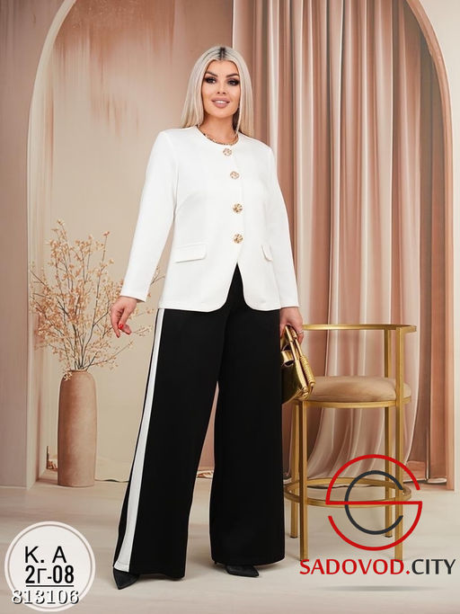 Костюм двойка пиджак и брюки - Bruno фото 2