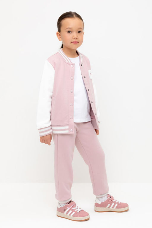 КР 400782/розовый лед брюки для дев