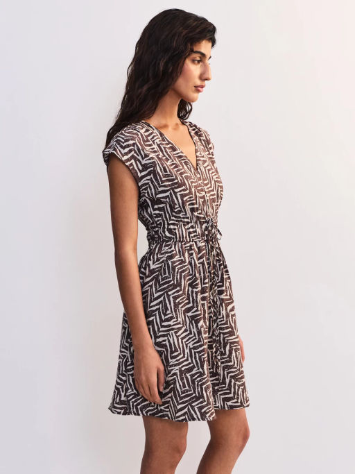 Платье из вискозы с принтом ZR2605012915-236 / Zarina