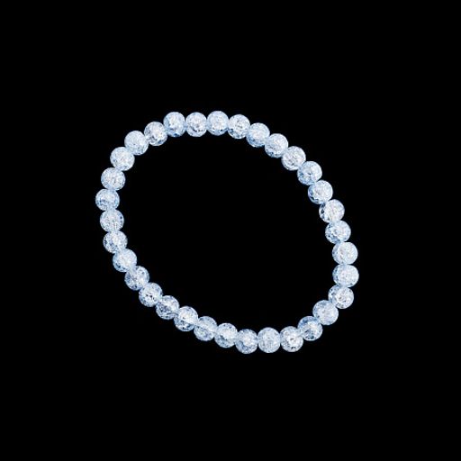 Браслет из камня Сахарный кварц голубой поможет обрести истинную любовь и защитить отношения