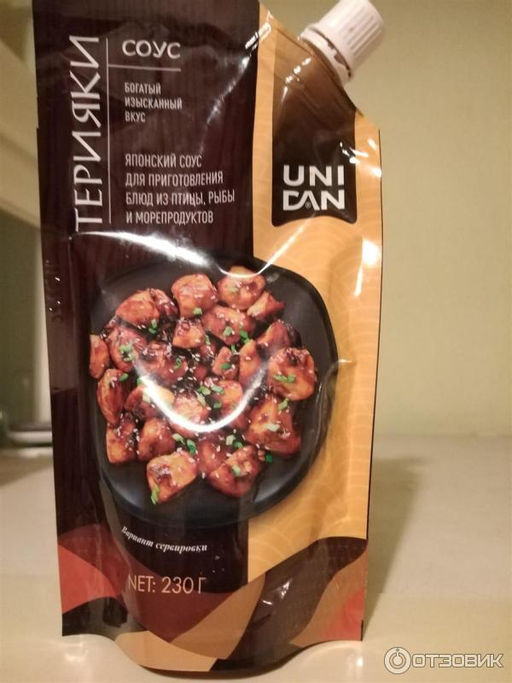 Соус д/вторых блюд Терияки UNI DAN 230г дой-пак  фото 2