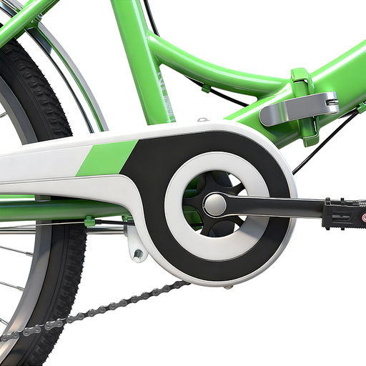 Велосипед 24" Rocket City Fold S 24, цвет зеленый, размер 16"