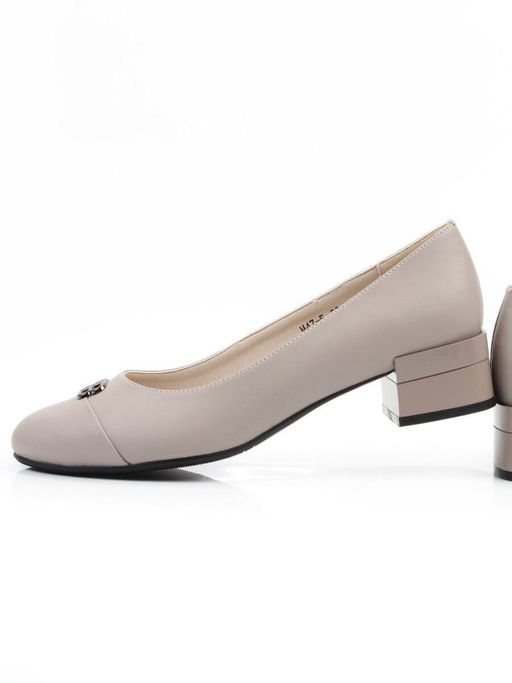 06-M47-5 KHAKI Туфли женские (натуральная кожа)