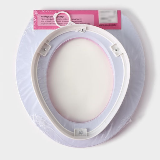 Сиденье для унитаза детское Доляна «Зверята», 27×29 см