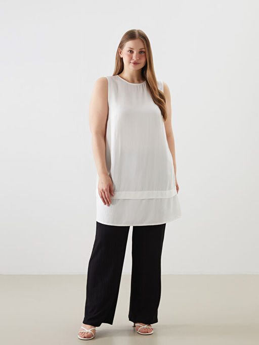 Bisiklet Yaka Kad?n Tunik