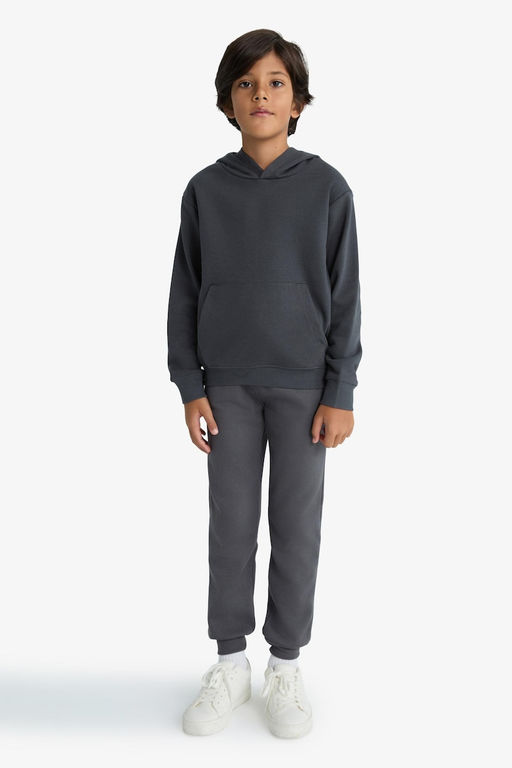 Basic D_z Kap__onlu Okul Sweatshirt Erkek _ocuk - Defacto фото 2