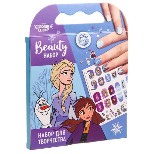 Набор для творчества Beauty набор, Маникюр с Эльзой и Анной - Disney фото 3
