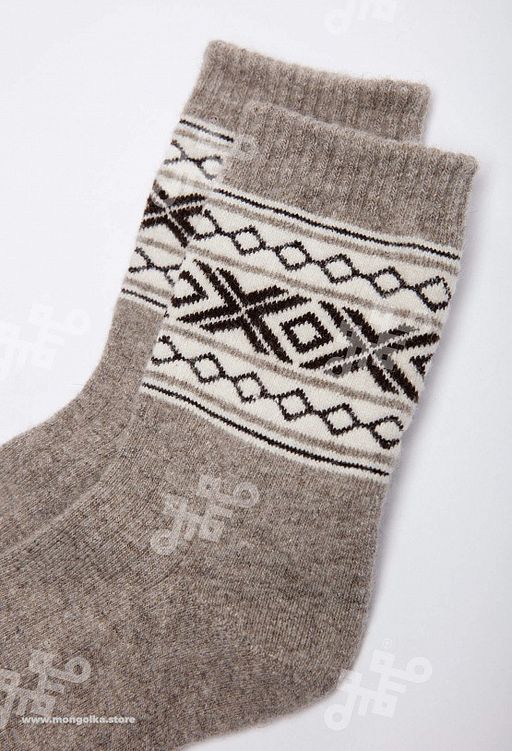 Носки из 100% монгольской шерсти