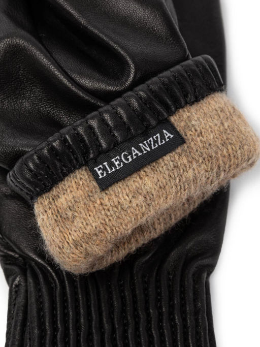 Перчатки женские 100% ш IS166 black - Eleganzza фото 2