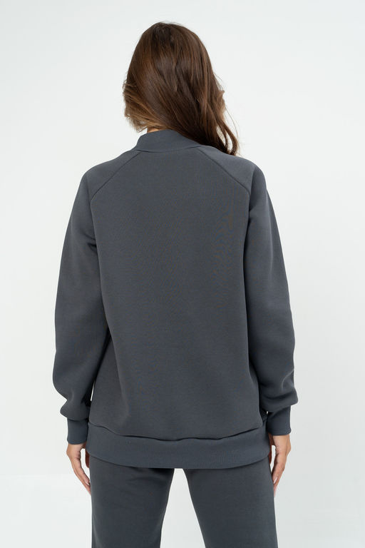 Джемпер женский 432L17 графит - Solo mio фото 8