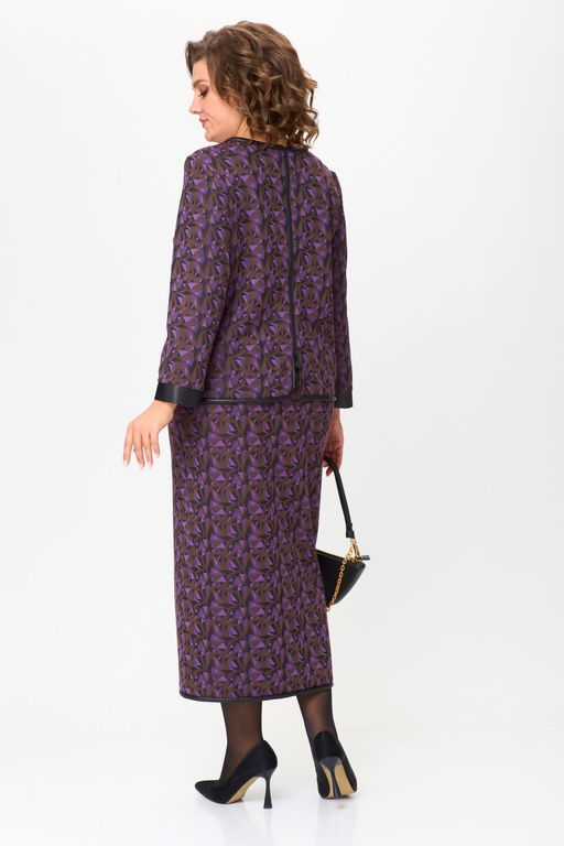 Костюм Michel Chic 1394 терракот, черный  фото 242