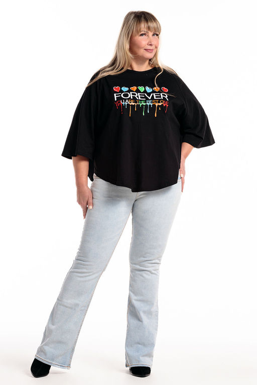 Пончо туника женская