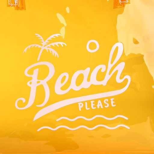 Сумка пляжная Beach please, 50*35*11, оранжевый цвет - Nazamok фото 14