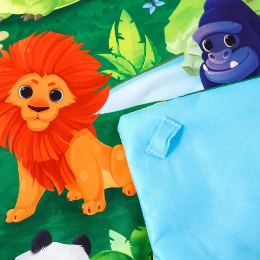 Развивающий коврик с дугами Африка, 85х85 см, Крошка Я  фото 10