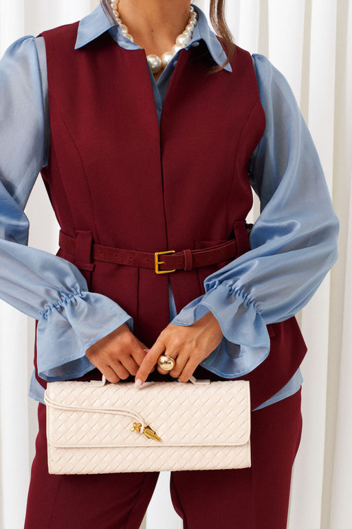 Костюм Beautiful Free 6440 марсала+голубой