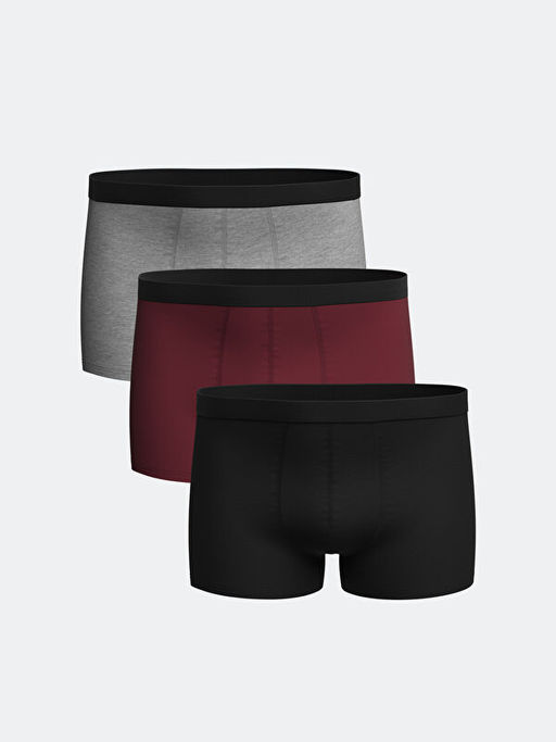 Standart Kal?p Pamuklu Esnek Erkek Boxer 3l? - Waikiki фото 4