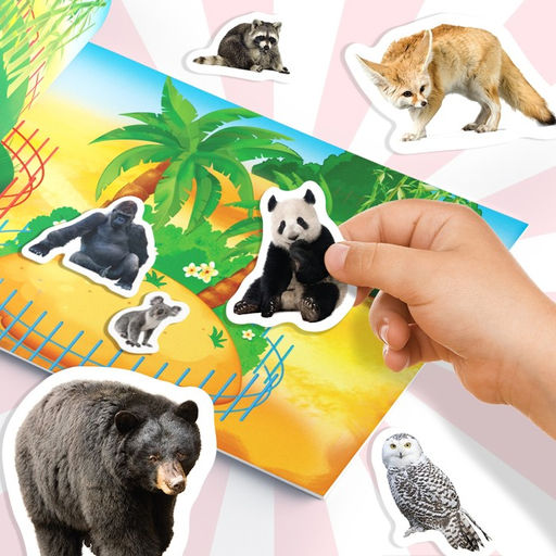 250 наклеек Зоопарк, 8 стр. - Буква-ленд фото 9