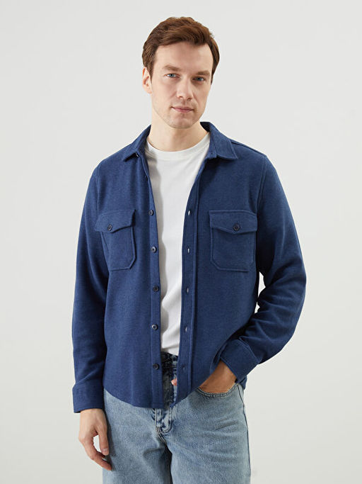 Slim Fit Uzun Kollu Erkek G?mlek