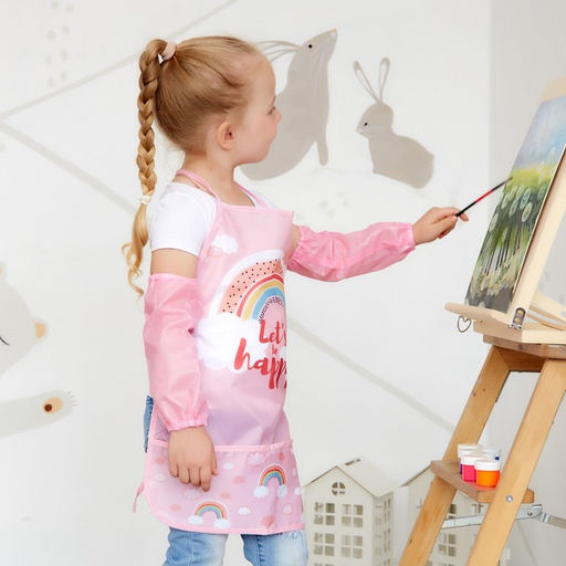 Фартук детский с нарукавниками Этель Радуга, 49 х 39 см  фото 6
