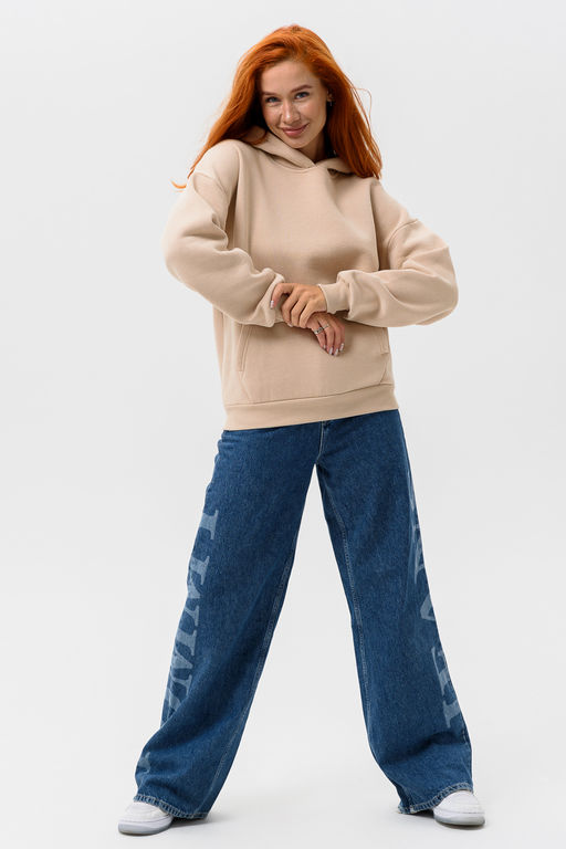 Толстовка женская оверсайз 14428