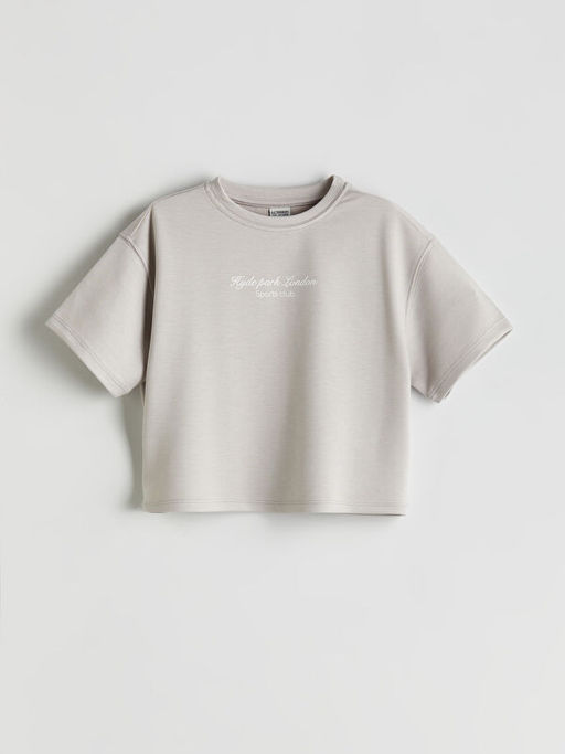 Bisiklet Yaka Soft Touch K?z ?ocuk Ti??rt