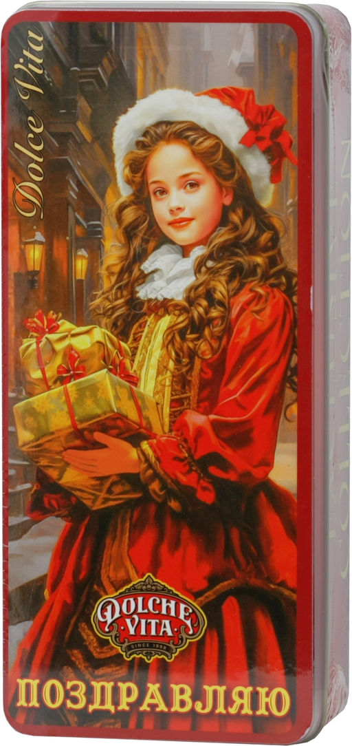 Dolche Vita. Шкатулка Поздравляю 100 гр. жест.банка