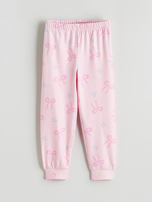 Beli Lastikli K?z ?ocuk Pijama Alt