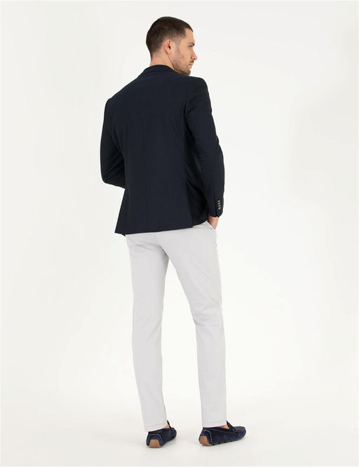 A__k Gri Regular Fit Kanvas Pantolon - Pierre cardin фото 4