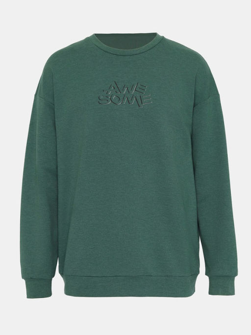 CRB wear/CWMM 60321-18 Джемпер мужской,зеленый меланж/Ex.Cherubino  фото 4