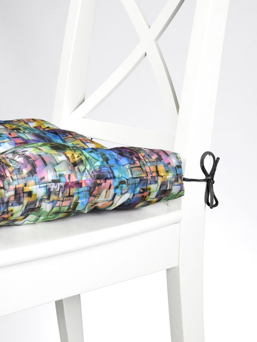 Подушка на сиденье Альфа, р.40х40см