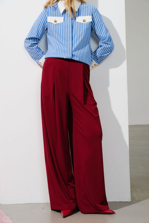 Брюки Lokka 1616 бордо  фото 3