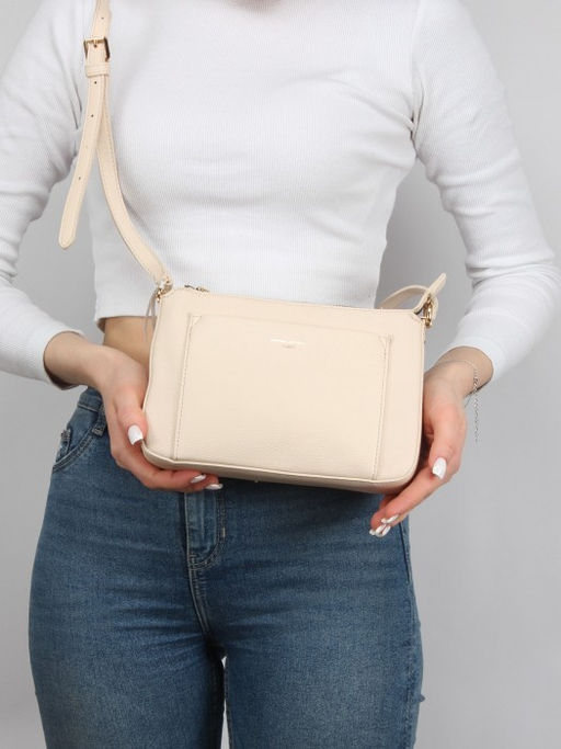 Сумка женская искусственная кожа DJ-СМ 7336-SCALLOP SHELL, 1отд, плечевой ремень, розовый SALE 263901 - Adelia фото 9